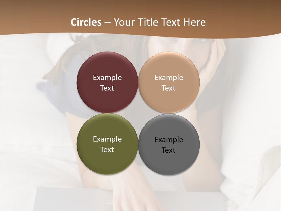 Serene People Women People PowerPoint Template