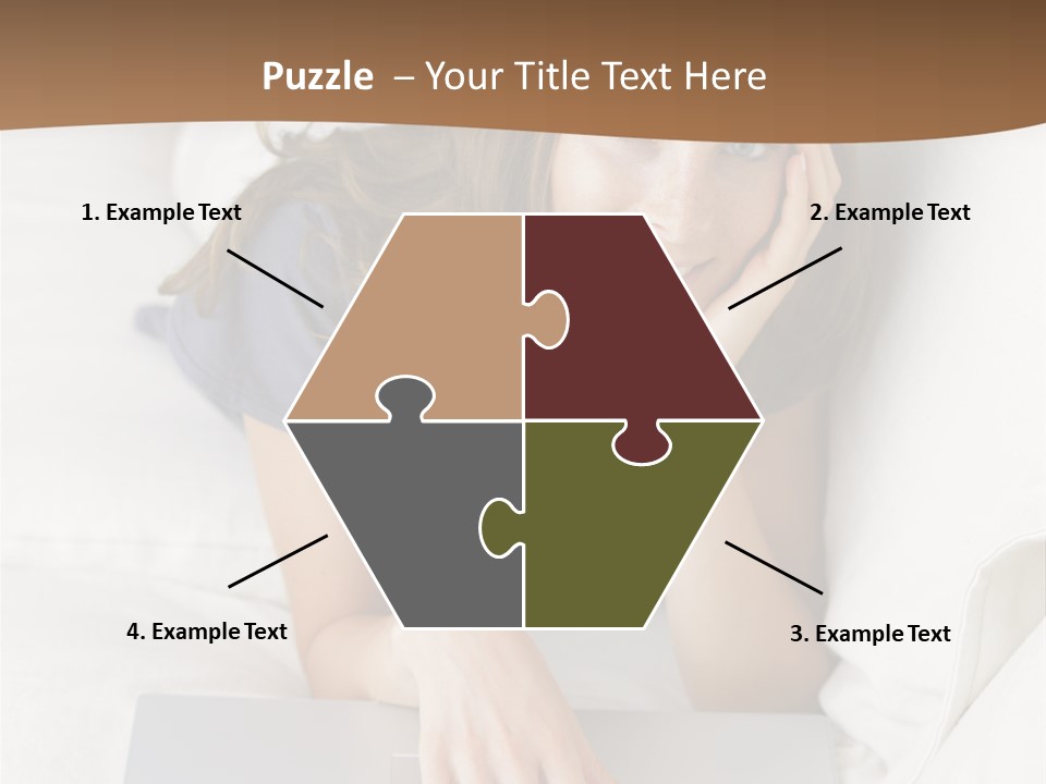 Serene People Women People PowerPoint Template