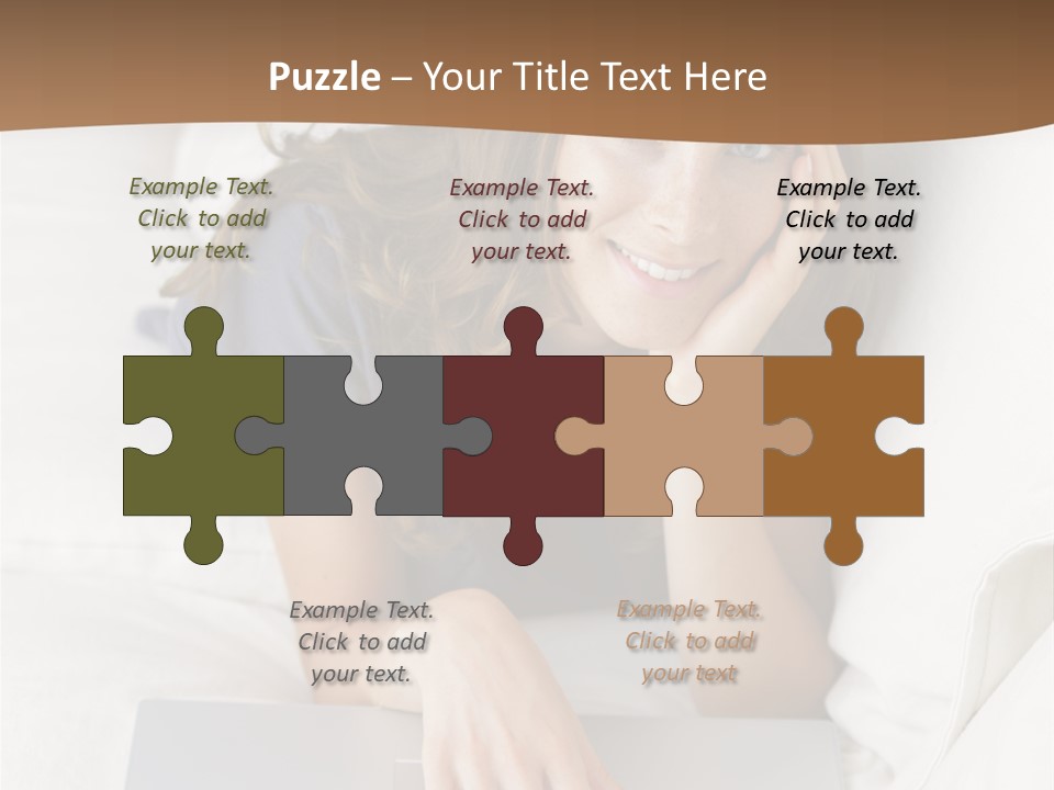 Serene People Women People PowerPoint Template