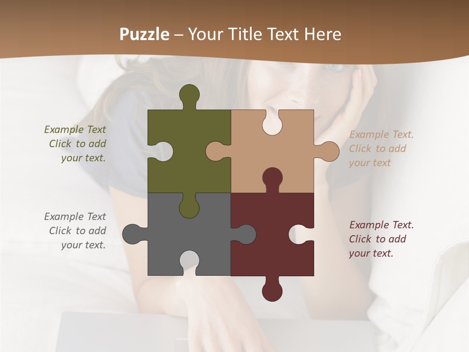 Serene People Women People PowerPoint Template