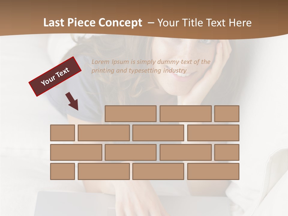 Serene People Women People PowerPoint Template