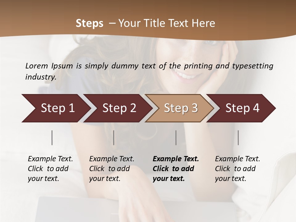 Serene People Women People PowerPoint Template