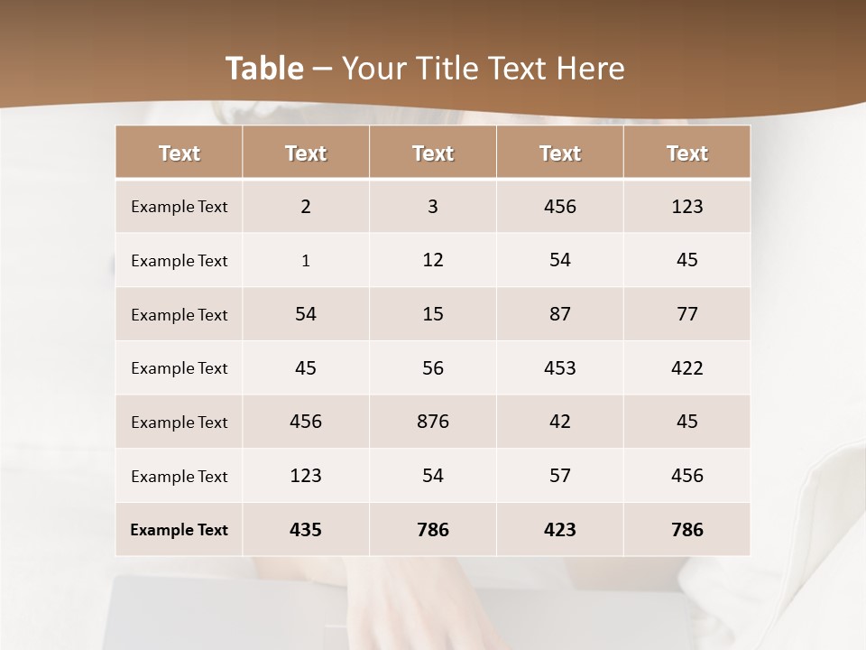 Serene People Women People PowerPoint Template