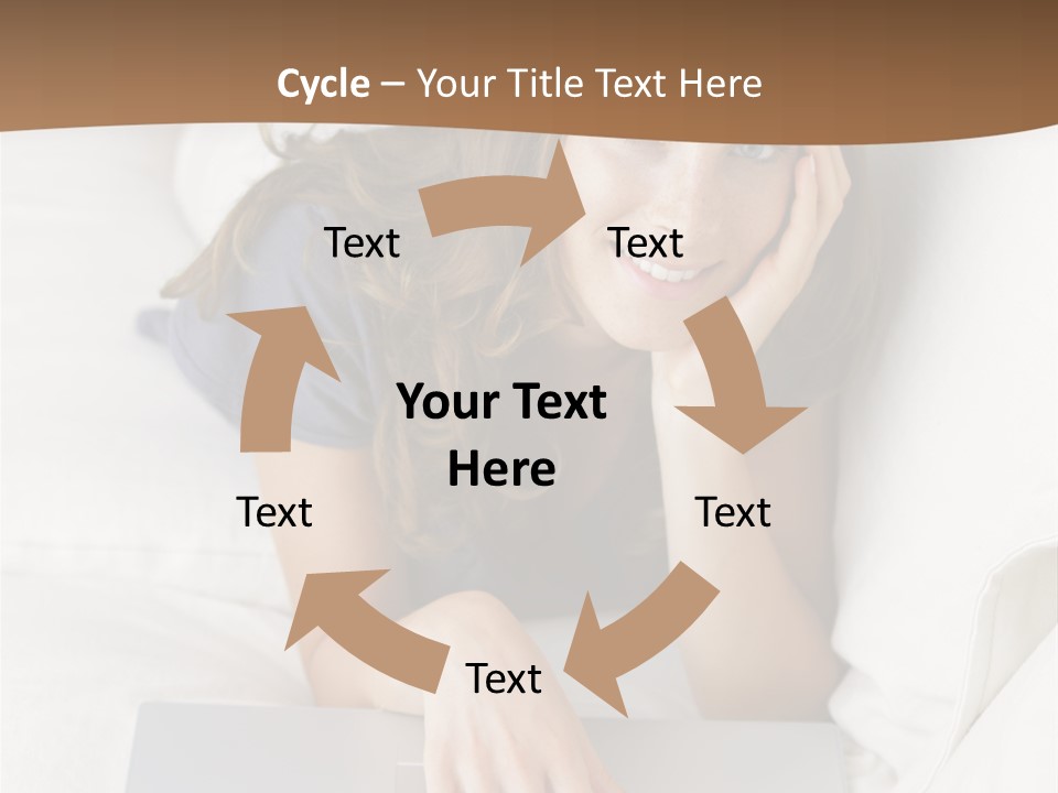 Serene People Women People PowerPoint Template