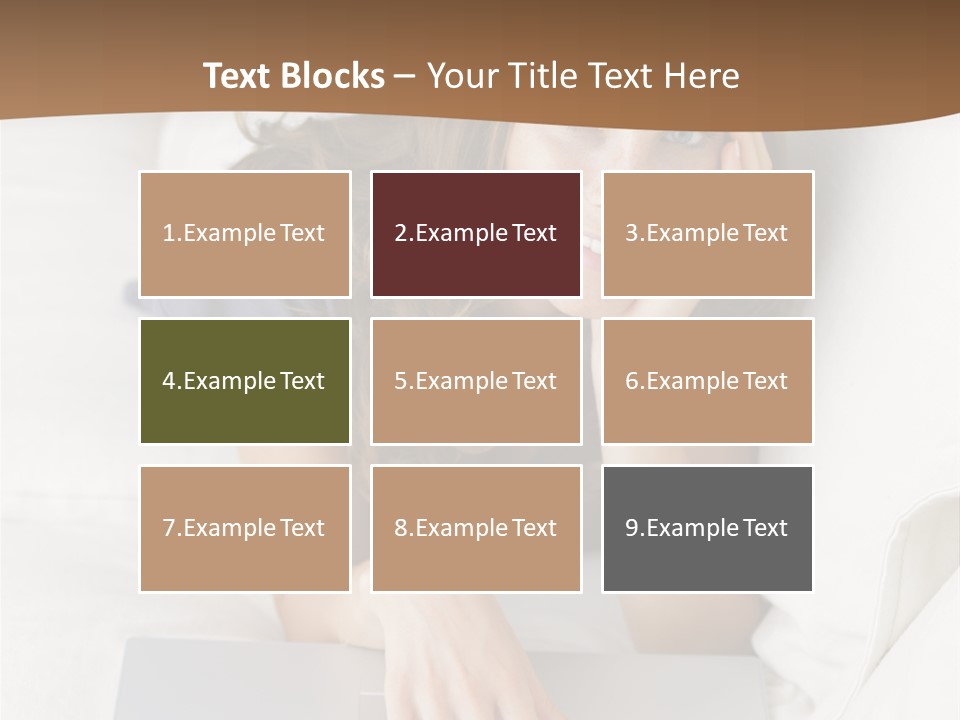 Serene People Women People PowerPoint Template