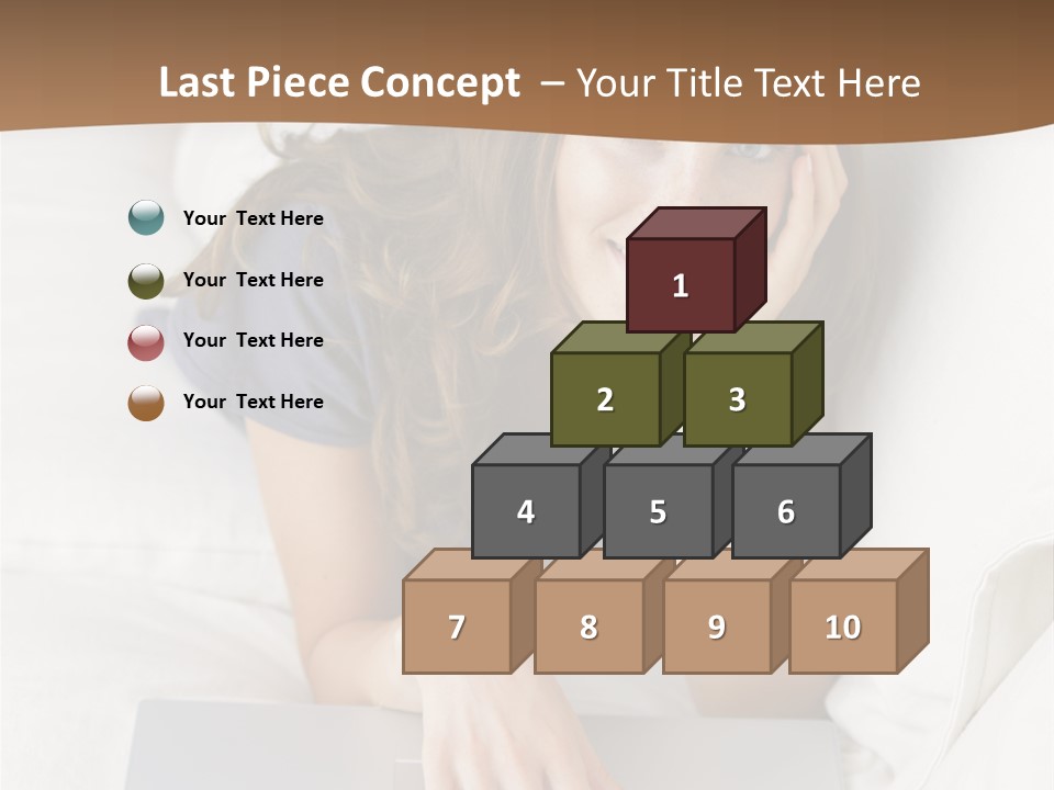 Serene People Women People PowerPoint Template