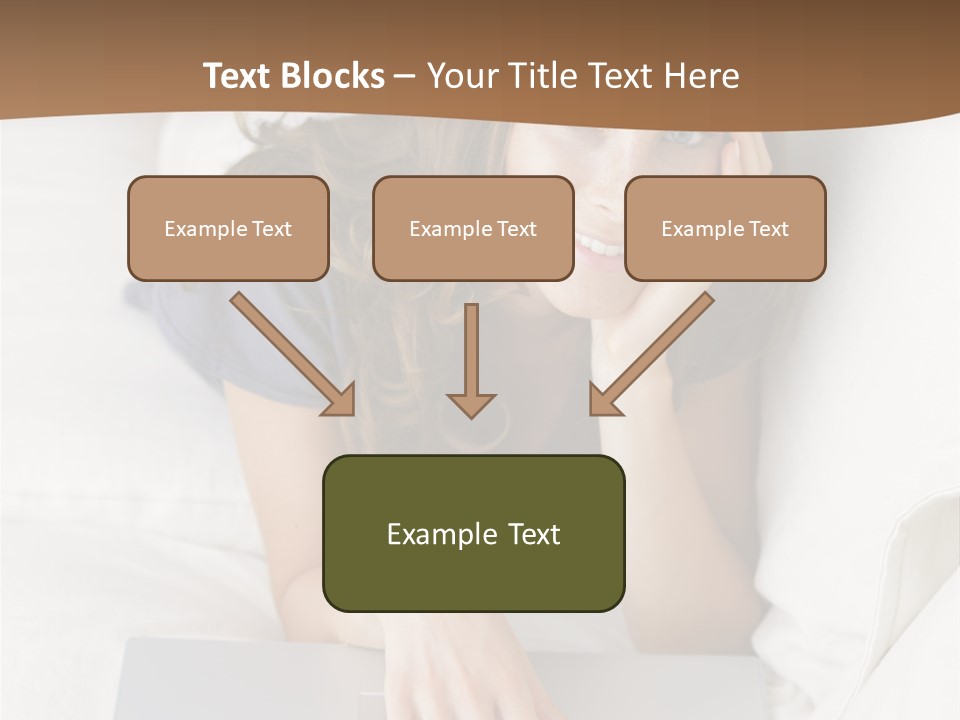 Serene People Women People PowerPoint Template