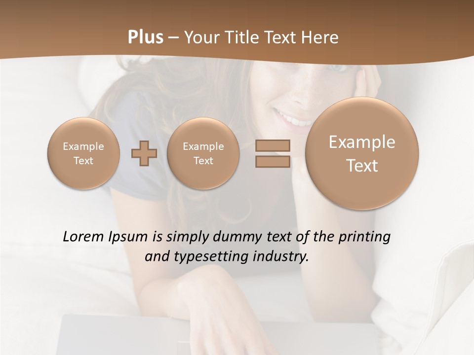 Serene People Women People PowerPoint Template