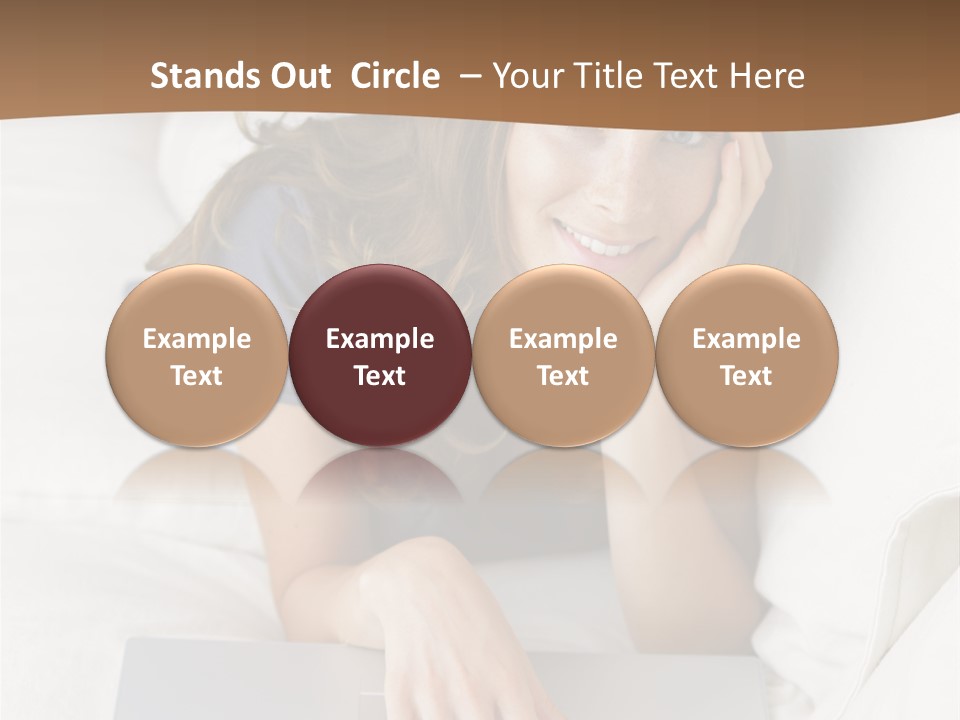 Serene People Women People PowerPoint Template