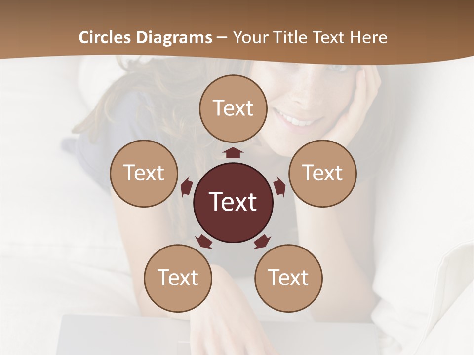 Serene People Women People PowerPoint Template