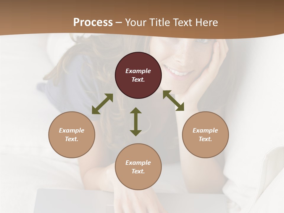 Serene People Women People PowerPoint Template