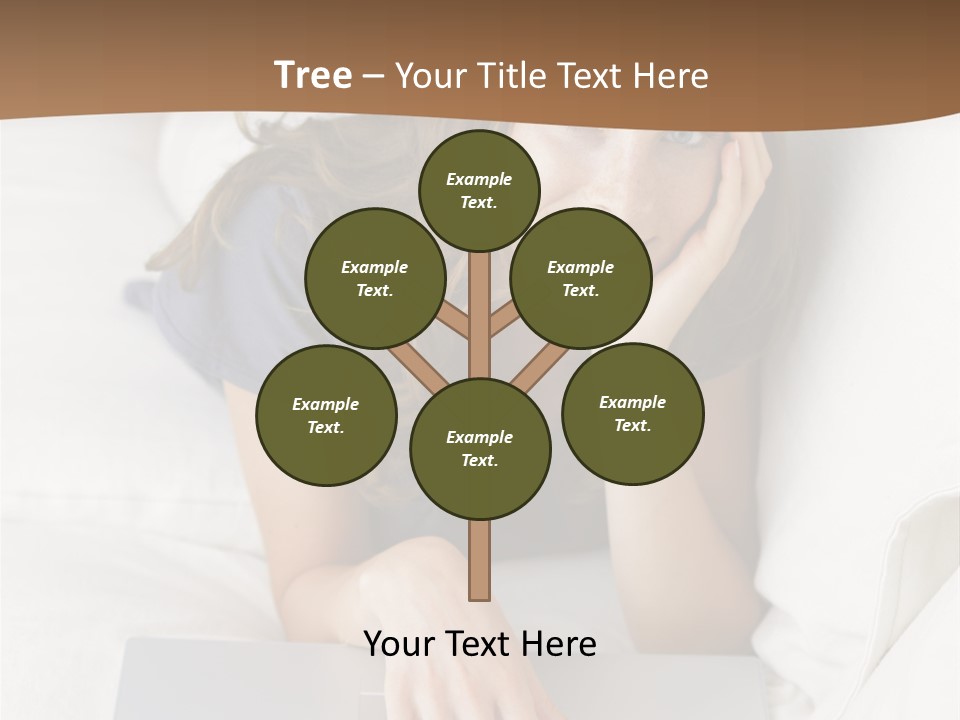 Serene People Women People PowerPoint Template