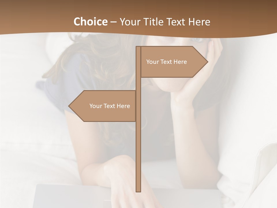 Serene People Women People PowerPoint Template