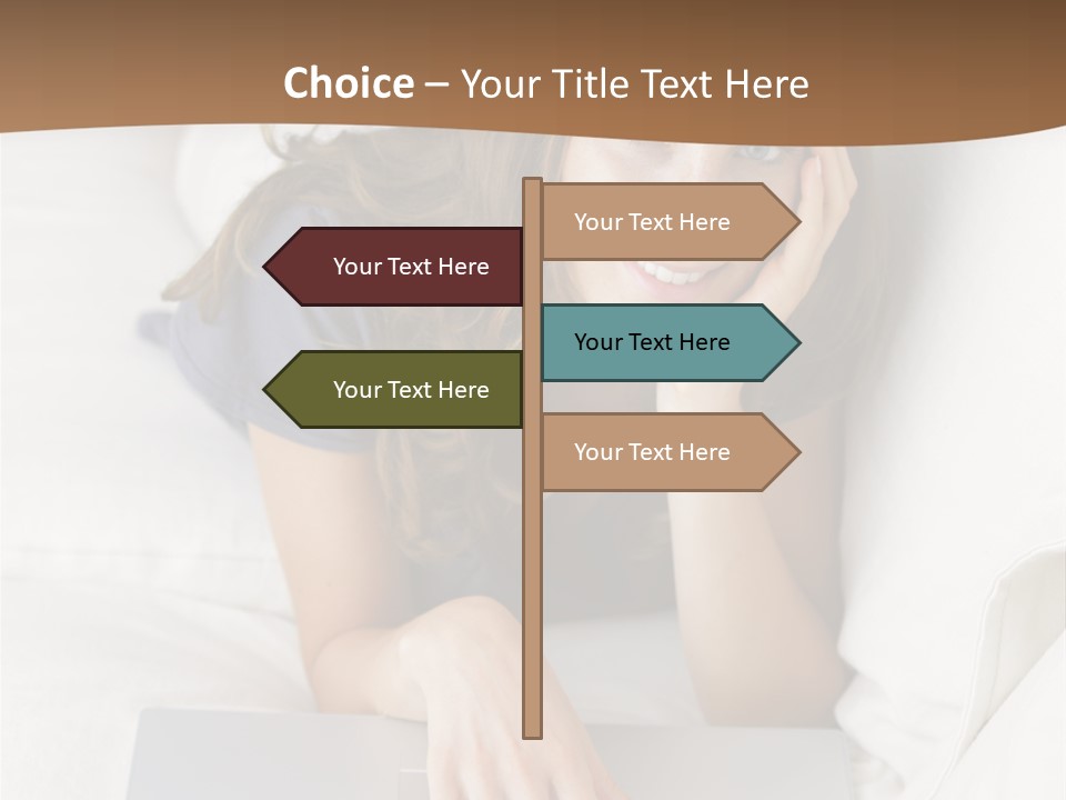 Serene People Women People PowerPoint Template