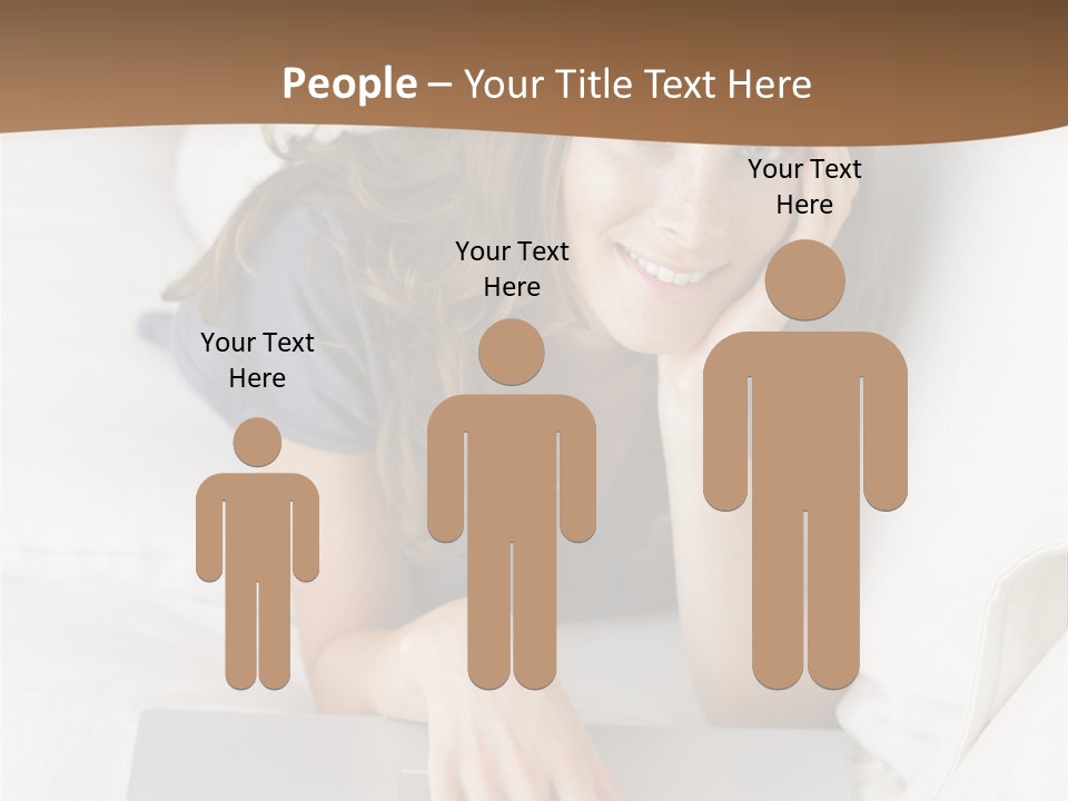 Serene People Women People PowerPoint Template