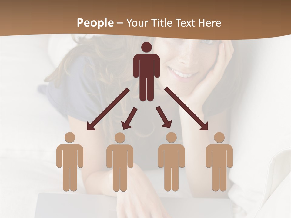 Serene People Women People PowerPoint Template