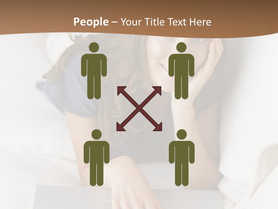 Serene People Women People PowerPoint Template