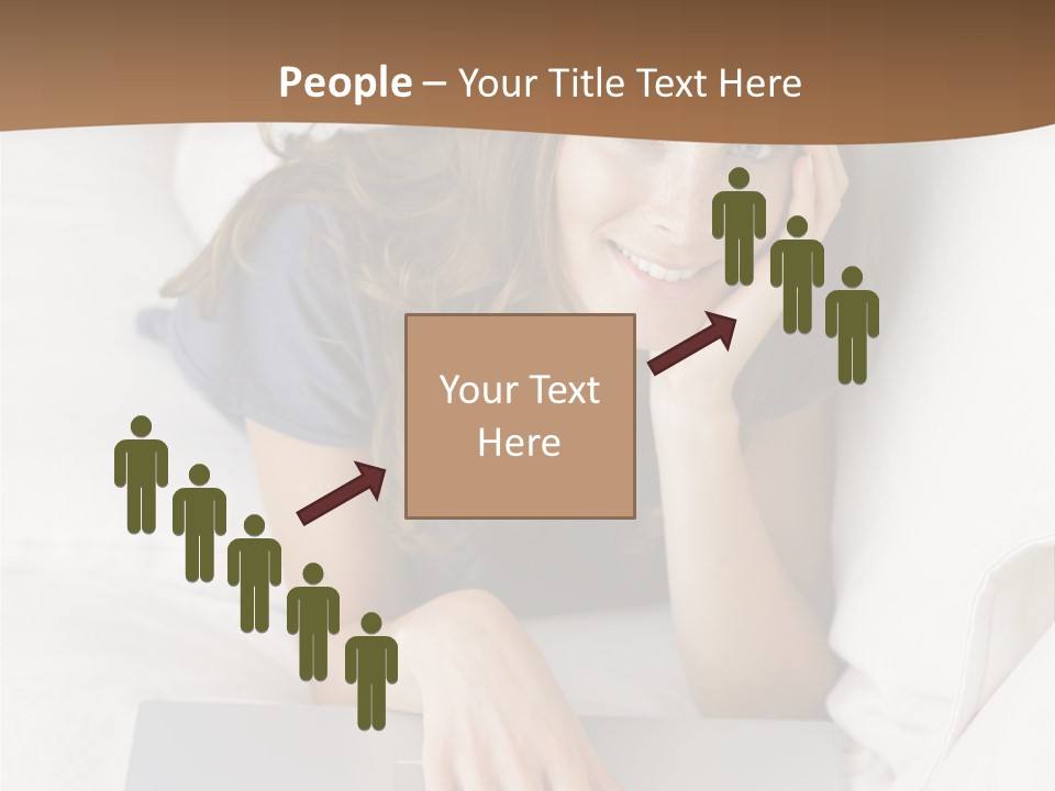 Serene People Women People PowerPoint Template