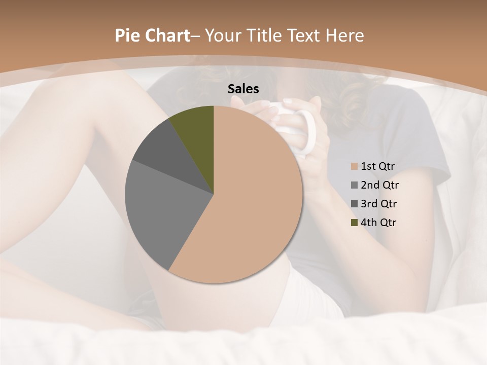 Cup Elegance Enjoyment PowerPoint Template