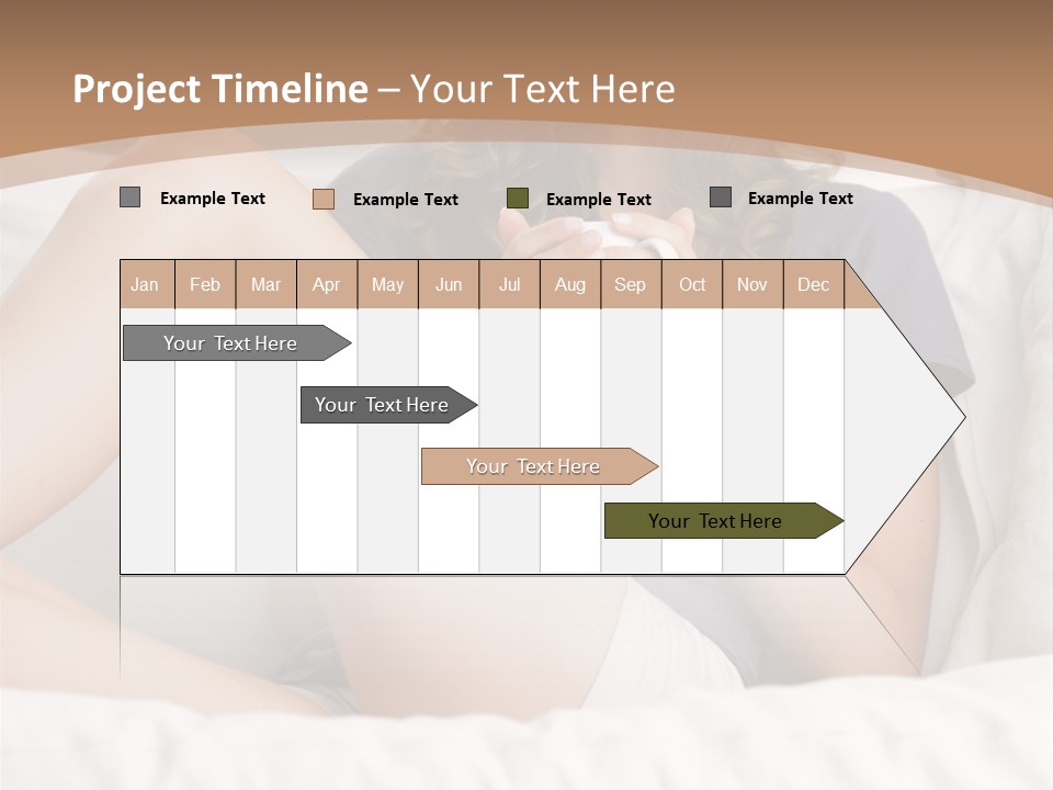 Cup Elegance Enjoyment PowerPoint Template