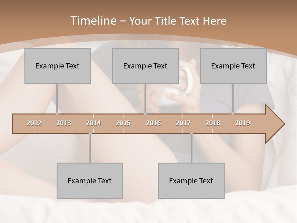 Cup Elegance Enjoyment PowerPoint Template