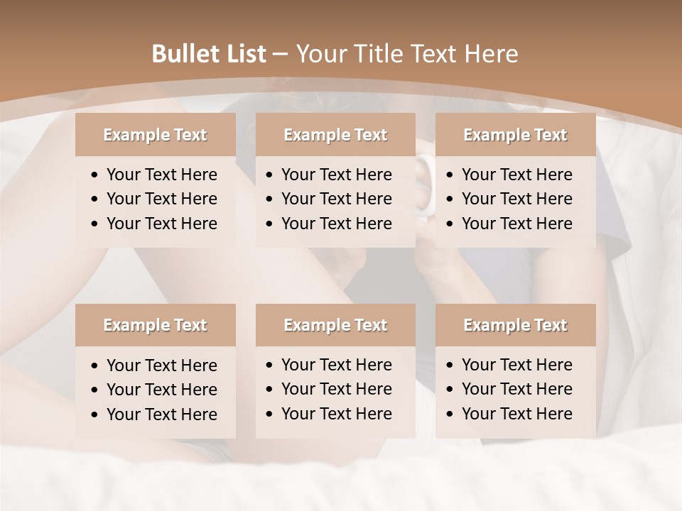 Cup Elegance Enjoyment PowerPoint Template