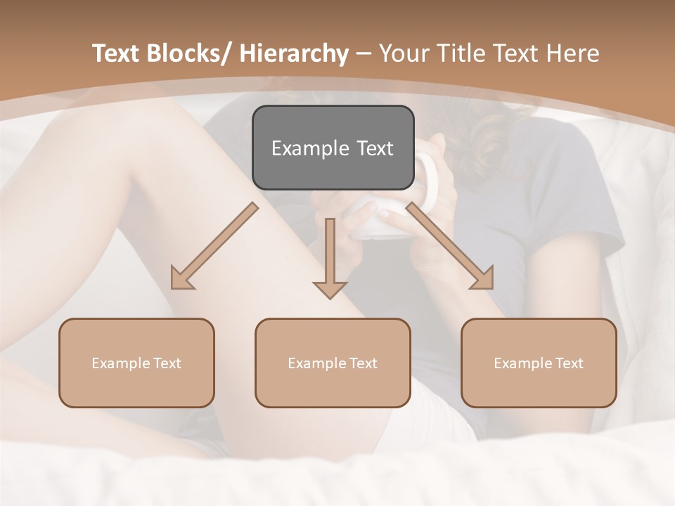 Cup Elegance Enjoyment PowerPoint Template