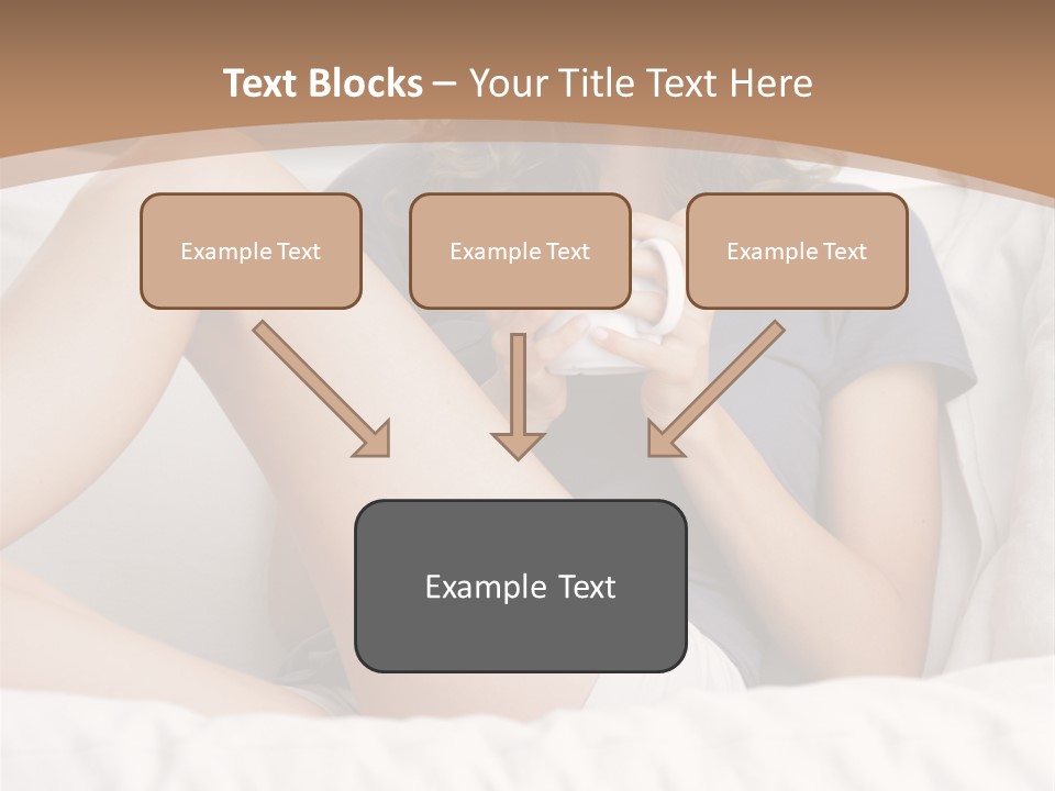 Cup Elegance Enjoyment PowerPoint Template
