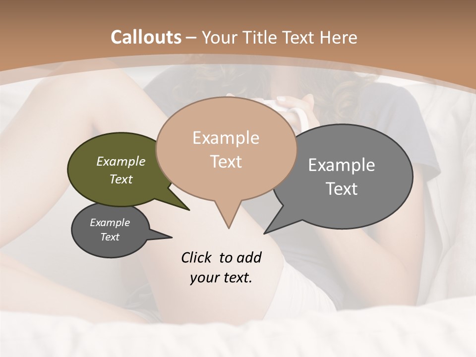 Cup Elegance Enjoyment PowerPoint Template