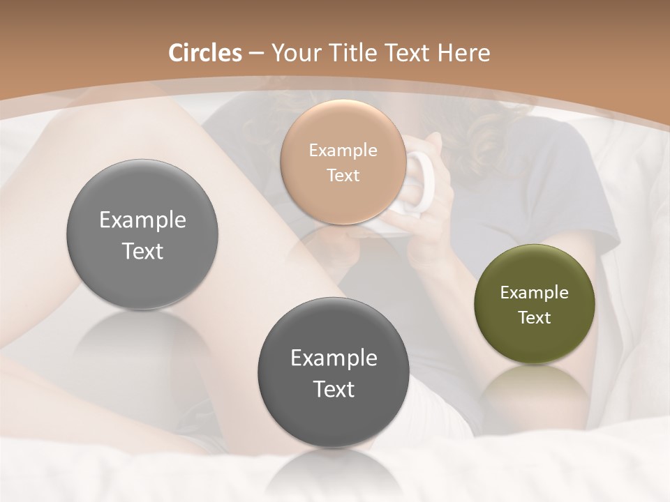 Cup Elegance Enjoyment PowerPoint Template