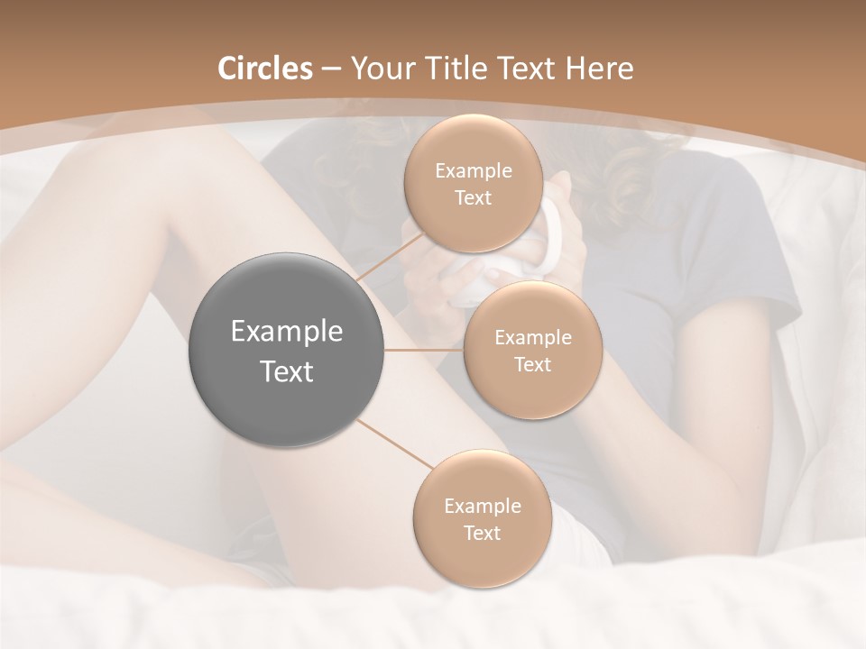 Cup Elegance Enjoyment PowerPoint Template