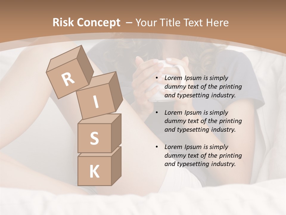 Cup Elegance Enjoyment PowerPoint Template