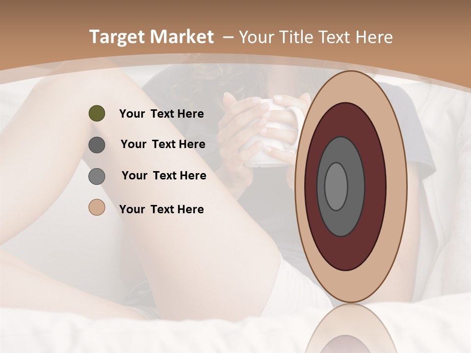 Cup Elegance Enjoyment PowerPoint Template