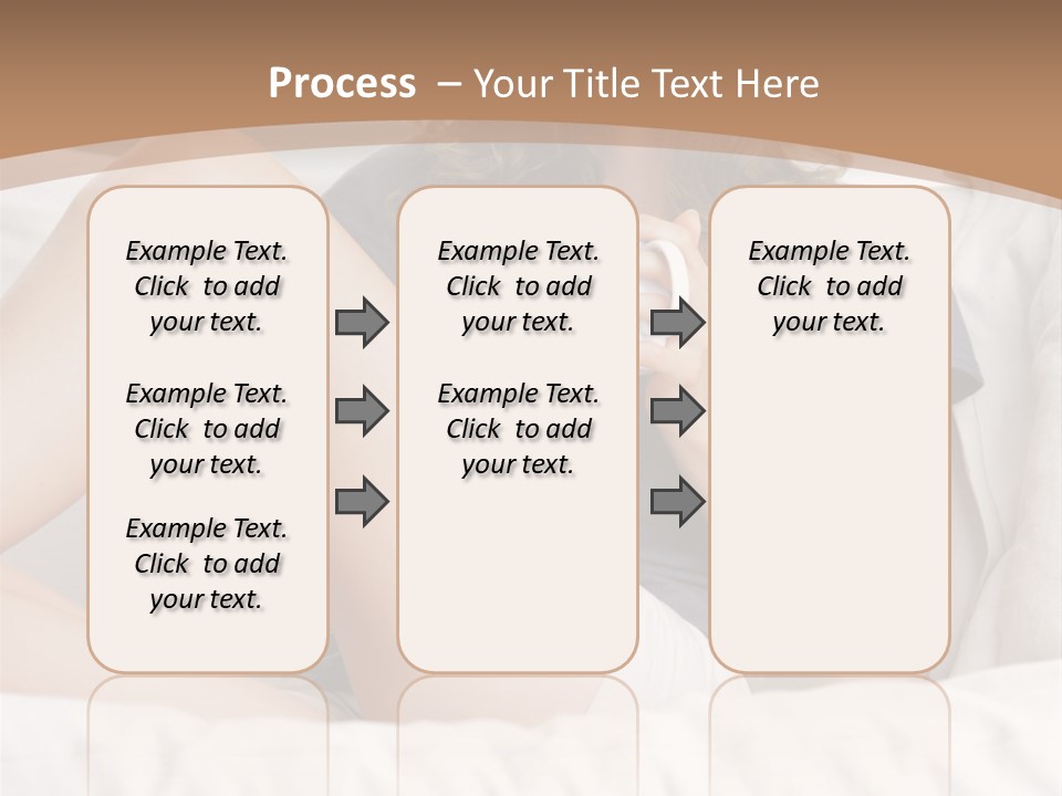 Cup Elegance Enjoyment PowerPoint Template