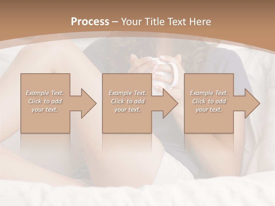 Cup Elegance Enjoyment PowerPoint Template