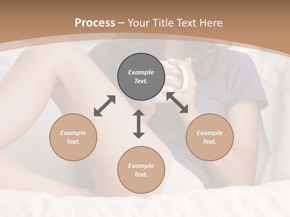 Cup Elegance Enjoyment PowerPoint Template