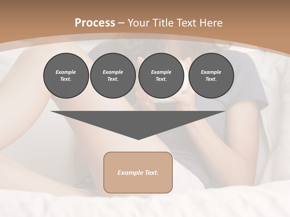Cup Elegance Enjoyment PowerPoint Template