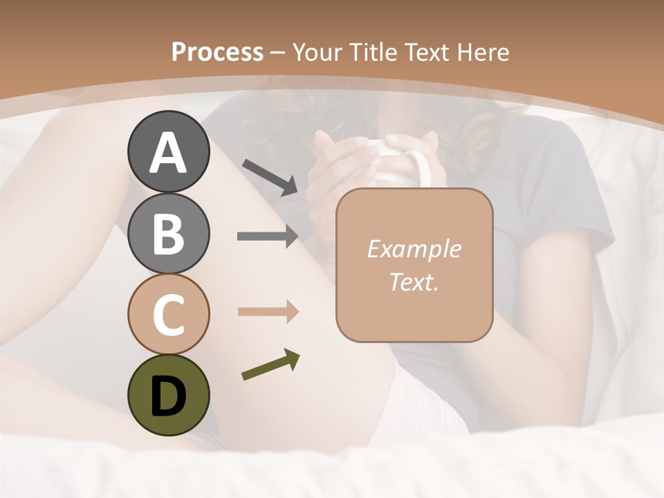 Cup Elegance Enjoyment PowerPoint Template