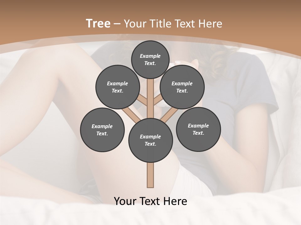 Cup Elegance Enjoyment PowerPoint Template