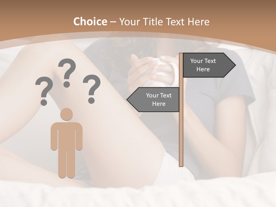 Cup Elegance Enjoyment PowerPoint Template