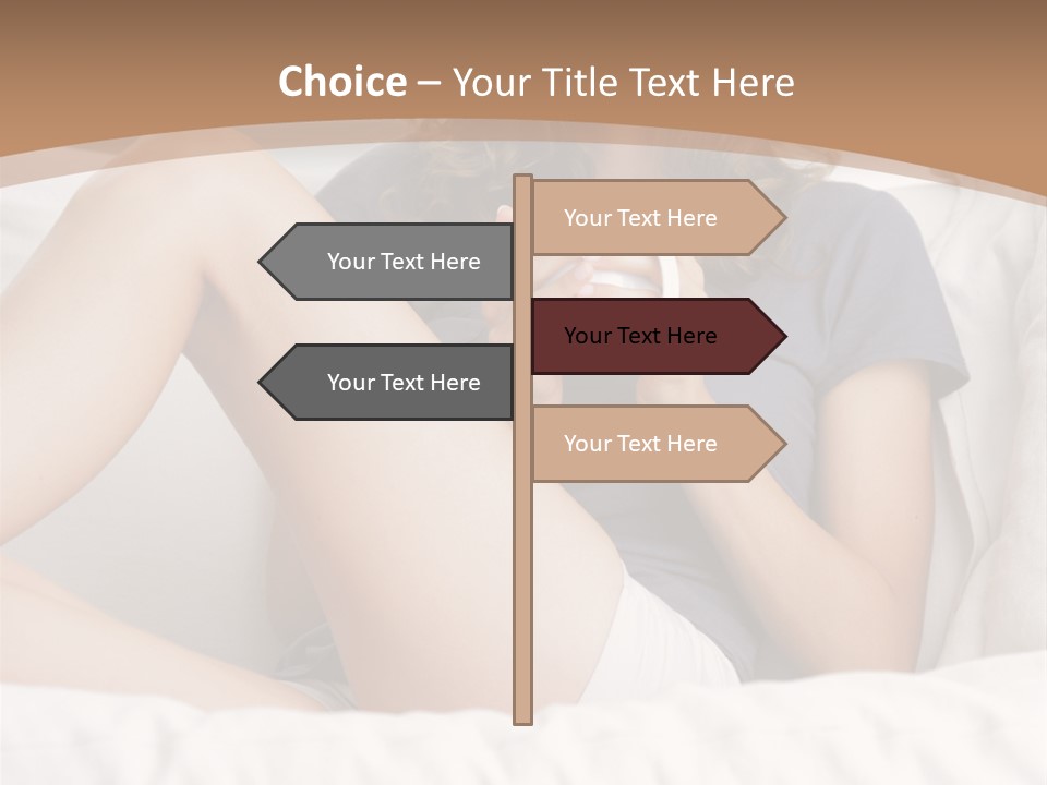 Cup Elegance Enjoyment PowerPoint Template