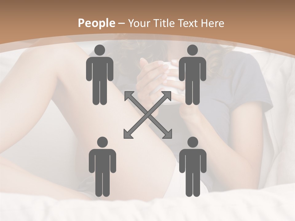 Cup Elegance Enjoyment PowerPoint Template