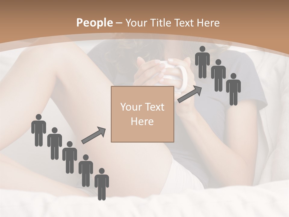 Cup Elegance Enjoyment PowerPoint Template