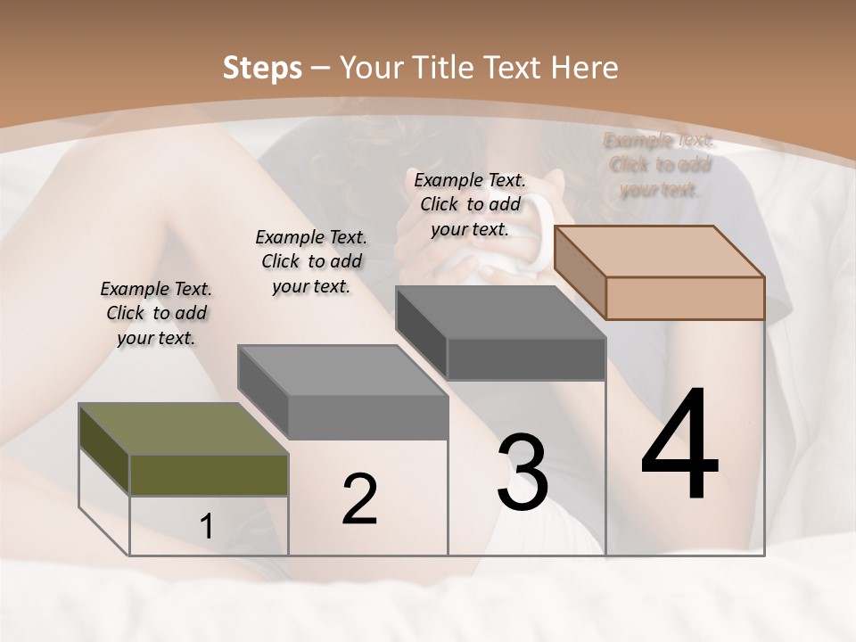 Cup Elegance Enjoyment PowerPoint Template