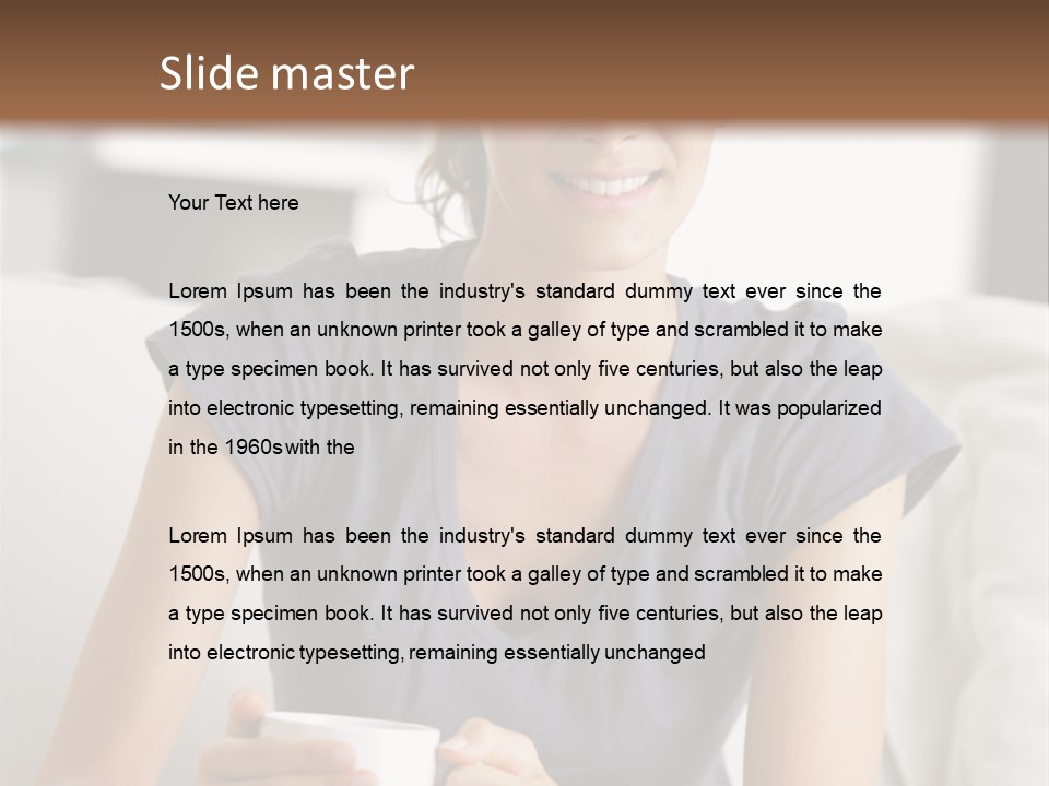 Young  Leisure Activity Vitality PowerPoint Template