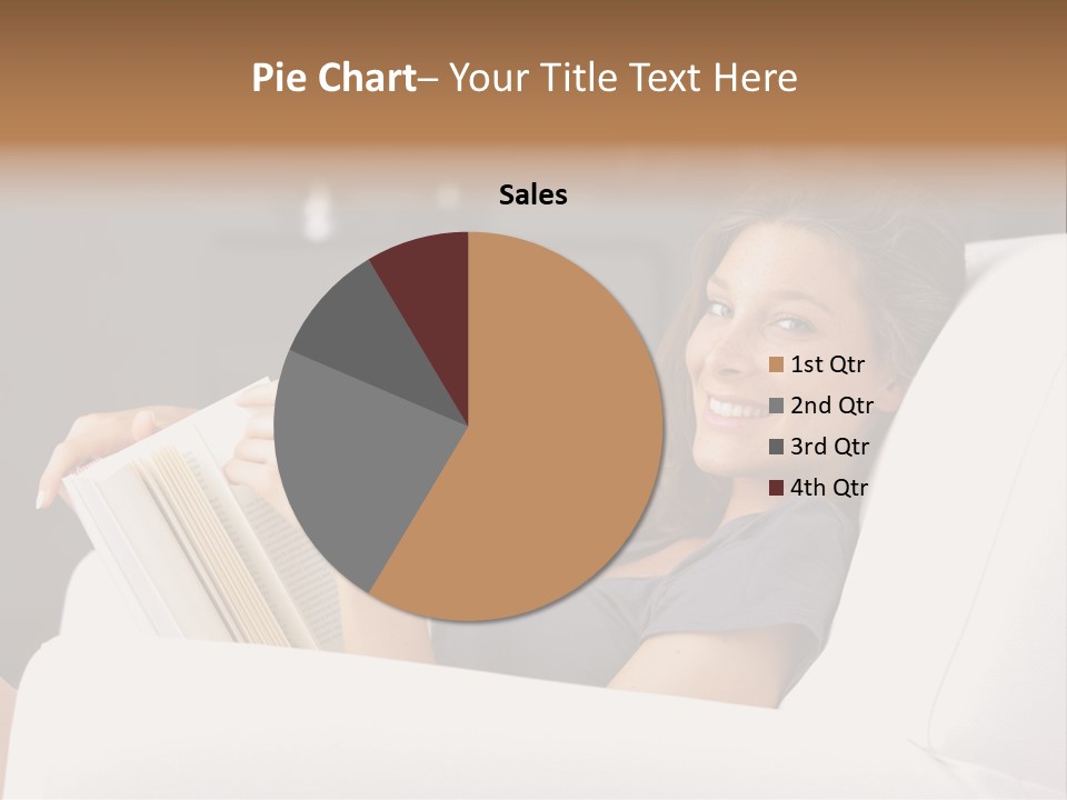 Home Interior Cheerful Smiling PowerPoint Template