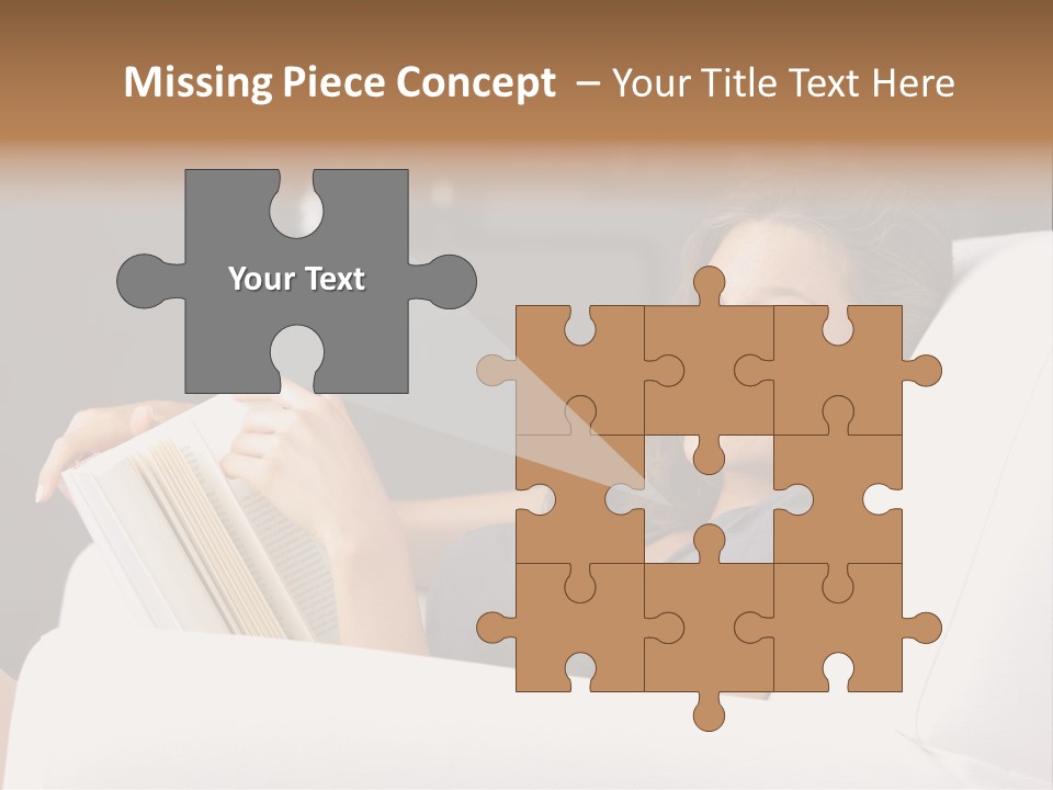 Home Interior Cheerful Smiling PowerPoint Template