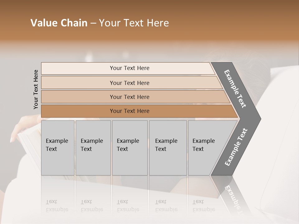Home Interior Cheerful Smiling PowerPoint Template