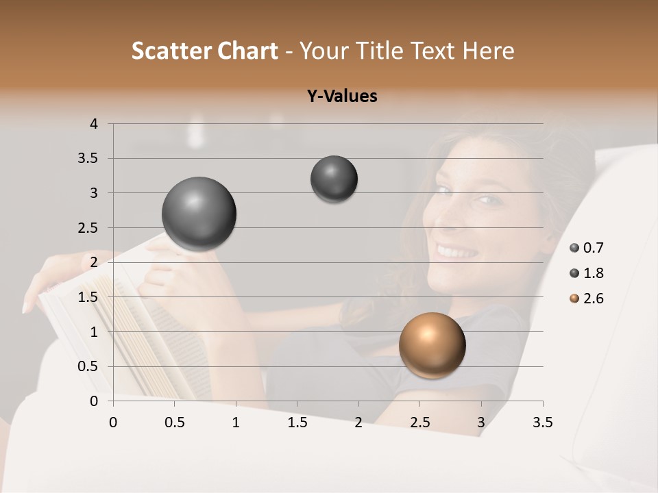 Home Interior Cheerful Smiling PowerPoint Template