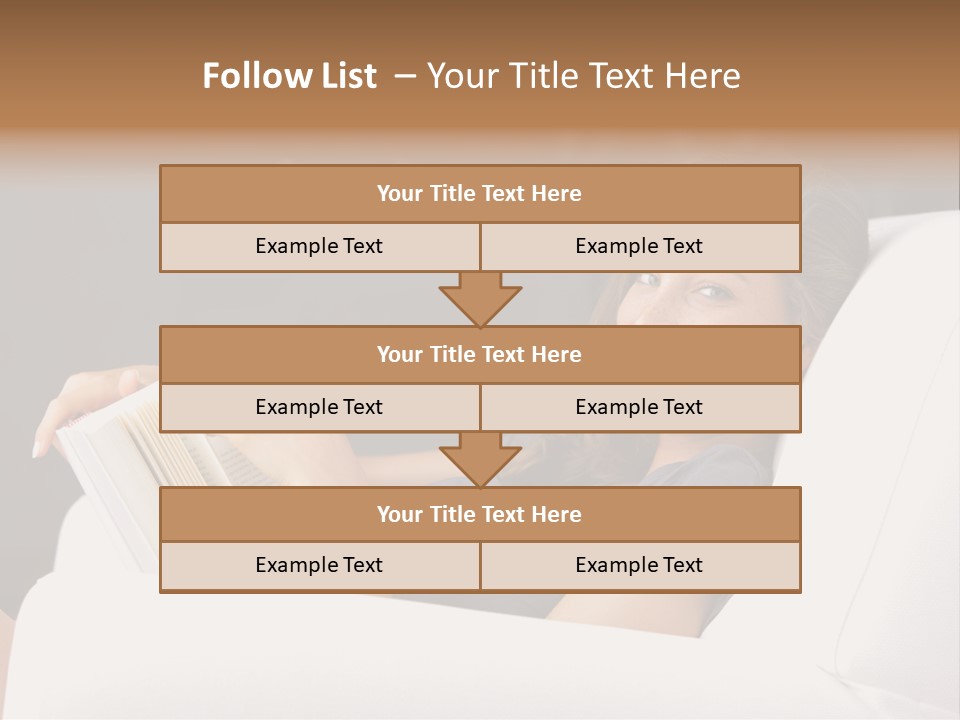 Home Interior Cheerful Smiling PowerPoint Template
